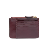 Portacarte in pelle donna con zip - Portacarte donna | The Bridge