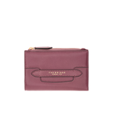Portafogli in pelle donna piccolo con portamonete - Portafogli donna in pelle | The Bridge