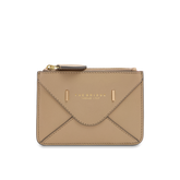 Portacarte in pelle compatto con zip - Portacarte donna in pelle | The Bridge