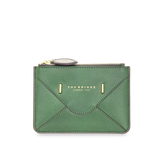 Portacarte in pelle compatto con zip - Frida Collection | The Bridge