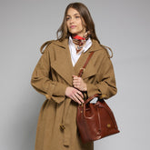 Borsa secchiello pelle con tracolla  | The Bridge