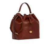 Borsa secchiello pelle con tracolla - BORSE A SECCHIELLO | The Bridge