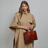 Borsa a mano in pelle con tracolla removibile | The Bridge