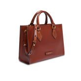 Borsa a mano in pelle con tracolla removibile - Borse grandi doppia funzione | The Bridge