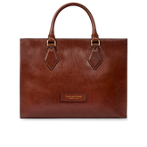 Borsa a mano in pelle con tracolla removibile - Borse doppia funzione | The Bridge