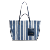 Borsa shopper pelle e tessuto - Shopping bag donna | The Bridge