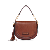 Borsa tracolla pelle con catena - Borse a mano in pelle | The Bridge