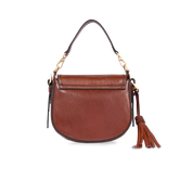 Borsa tracolla pelle con catena - all | The Bridge