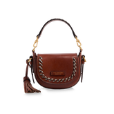 Pearl District Holiday Edition - Borsa a tracolla in pelle con dettagli bronzo - Borse a tracolla donna | The Bridge
