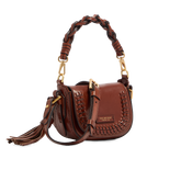 Pearl District Baby – Borsa a tracolla in pelle con infilature a mano – Capsule numerata - Borse a tracolla donna | The Bridge