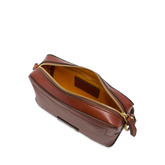 Borsa tracolla pelle chiusa con zip | The Bridge