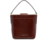 Borsa secchiello pelle con tracolla e manico - Borse a secchiello in pelle | The Bridge