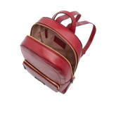 Zaino donna in pelle con tasca frontale | The Bridge