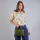 Borsa a mano in pelle con tracolla removibile | The Bridge