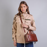 Borsa a mano in pelle con tracolla removibile | The Bridge