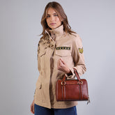 Borsa a mano in pelle con tracolla removibile | The Bridge