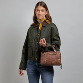 Borsa a mano in pelle con tracolla removibile | The Bridge