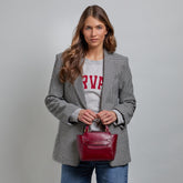 Borsa a mano in pelle con tracolla removibile | The Bridge