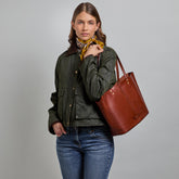 Borsa shopper in pelle | The Bridge