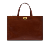 Borsa a mano in pelle con tracolla removibile - Leila Collection | The Bridge