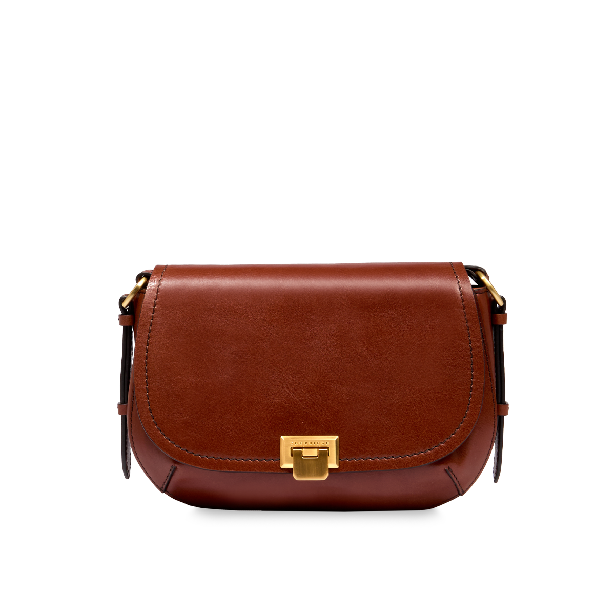 BORSA TRACOLLA MARRONE ORO The Bridge
