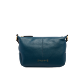 Borsa tracolla in pelle - BLUE | The Bridge