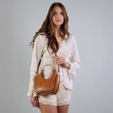 Borsa hobo pelle formato mini | The Bridge