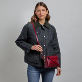 Borsa tracolla in pelle chiusa con zip | The Bridge