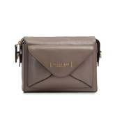 Borsa tracolla in pelle chiusa con zip | The Bridge