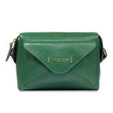 Borsa tracolla in pelle con tasca frontale | The Bridge