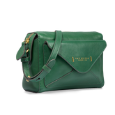 Borsa tracolla in pelle con tasca frontale | The Bridge