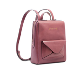 Zaino donna in pelle con tasca frontale - Zaini donna in pelle | The Bridge