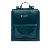 Zaino donna in pelle con tasca frontale - Nuovi arrivi donna | The Bridge