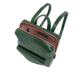 Zaino donna in pelle con tasca frontale | The Bridge