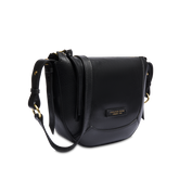 Borsa a tracolla in pelle granata taglia piccola - Fedora Collection | The Bridge