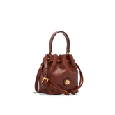 Borsa secchiello pelle con tracolla mini size - Borse a mano in pelle | The Bridge