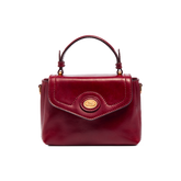Mini borsa a mano in pelle con tracolla rimovibile - Borse rosse in pelle e accessori | The Bridge