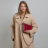 Borsa tracolla pelle chiusa con zip | The Bridge