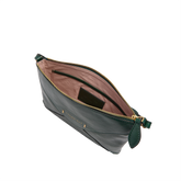 Borsa tracolla pelle chiusa con zip | The Bridge