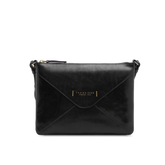 Borsa tracolla pelle chiusa con zip | The Bridge