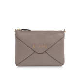 Borsa tracolla pelle chiusa con zip | The Bridge