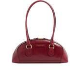 Borsa a spalla donna in pelle con silhouette arrotondata | The Bridge