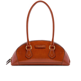 Borsa a spalla donna in pelle con silhouette arrotondata | The Bridge