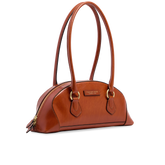 Borsa a spalla donna in pelle con silhouette arrotondata | The Bridge
