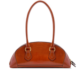 Borsa a spalla donna in pelle con silhouette arrotondata | The Bridge