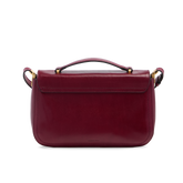 Borsa a tracolla donna in pelle Mia - Barolo/oro - Regali fino a 500€ | The Bridge