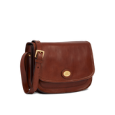 Borsa pelle tracolla a scomparti - Borse Donna | The Bridge