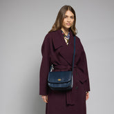 Borsa tracolla in pelle a scomparti | The Bridge