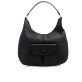Borsa hobo donna in pelle con tasca frontale | The Bridge