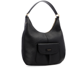 Borsa hobo donna in pelle con tasca frontale | The Bridge